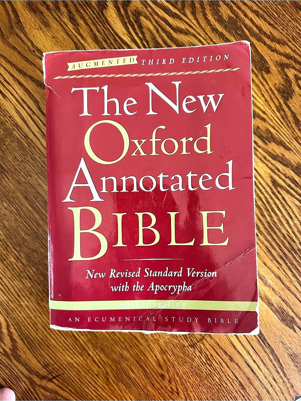 Oxford University Press The New Oxford Annotated Bible Augmented Third Edition